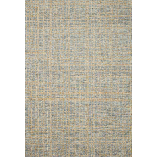 Chris Loves Julia Polly Blue and Sand Area Rug, image 1