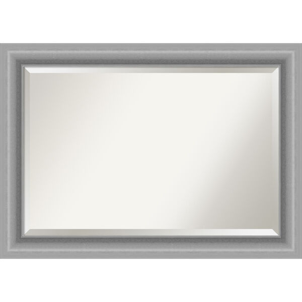 Peak Brushed Nickel Bathroom Vanity Wall Mirror, image 1