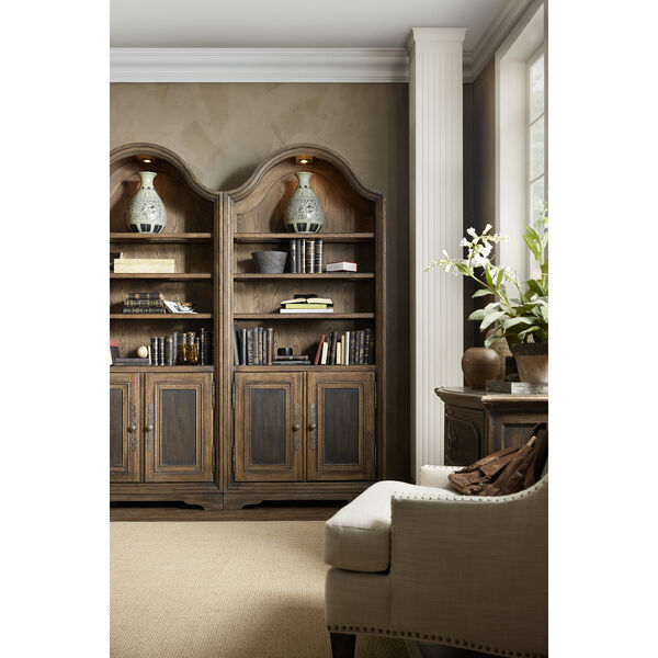 Hill Country Pleasanton Brown Bunching Bookcase, image 2