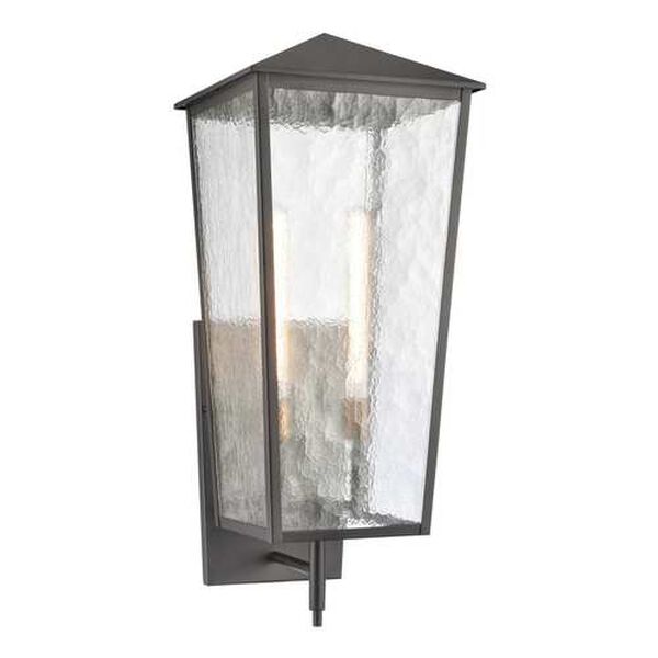 Marquis Matte Black Two-Light Outdoor Wall Sconce, image 1