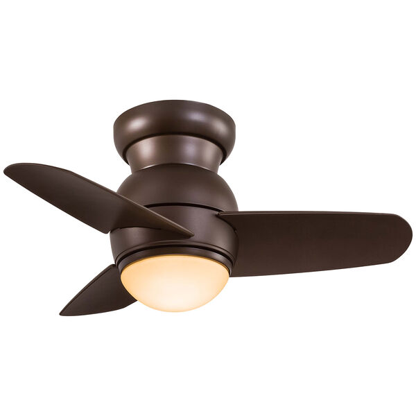 Spacesaver LED Oil Rubbed Bronze LED Ceiling Fan, image 1
