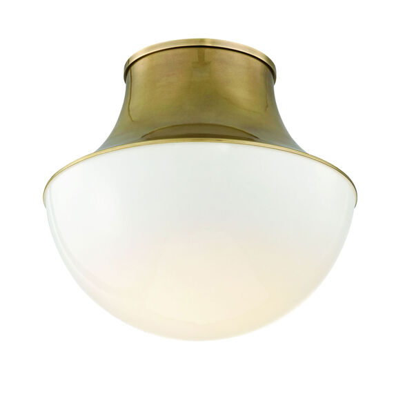 Lettie Aged Brass 15-Inch LED Flush Mount, image 3