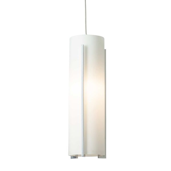 Exos Sterling One-Light Mini Pendant with Clear Glass, image 1