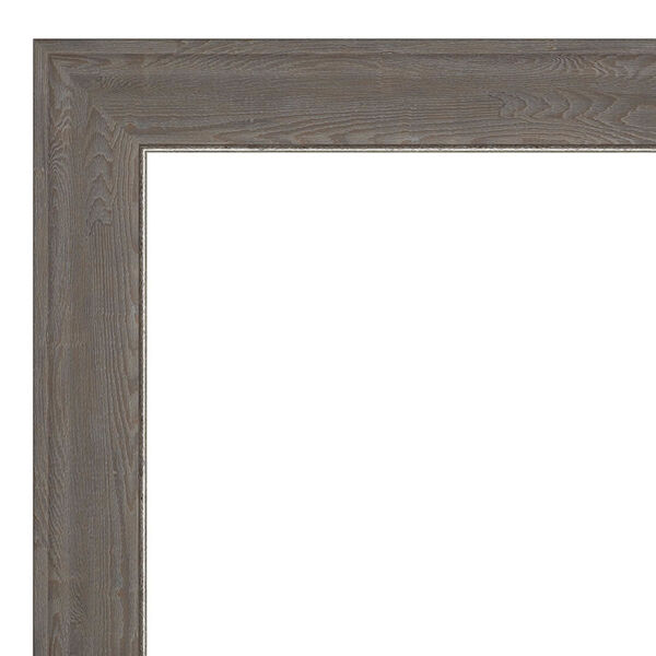 Alta Brown and Gray 45W X 35H-Inch Bathroom Vanity Wall Mirror, image 2