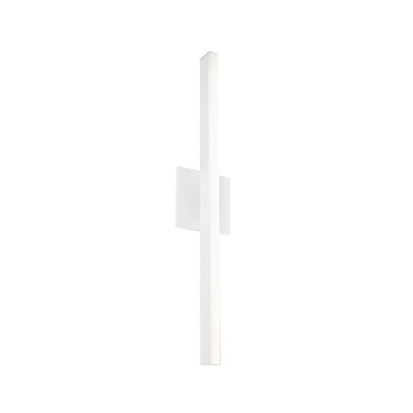Vega White 24-Inch One-Light LED Sconce, image 1