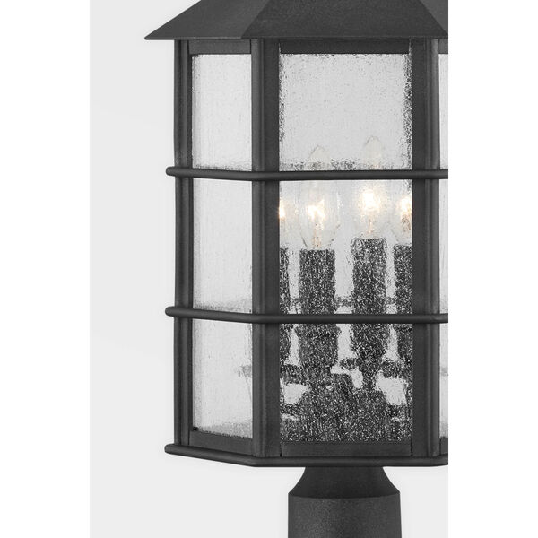Lake County French Iron Four-Light Outdoor Post Mount, image 3