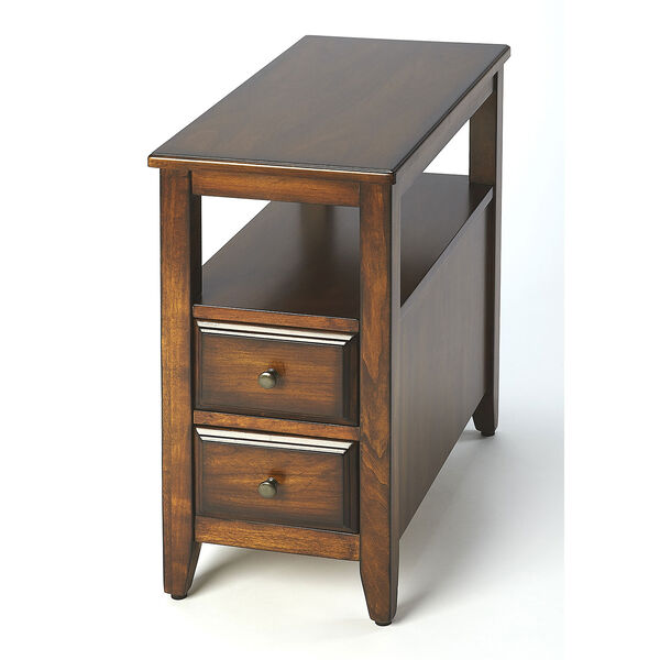 Marcus Antique Cherry Side Table, image 1
