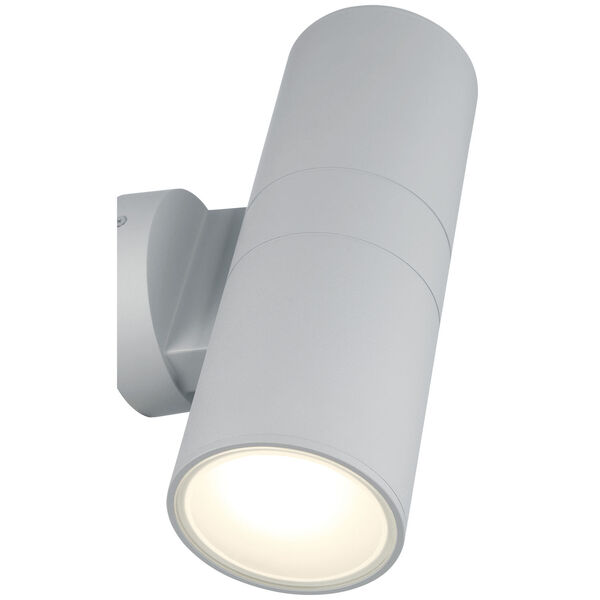 Matira Silver Two-Light LED  Outdoor Wall Mount, image 5