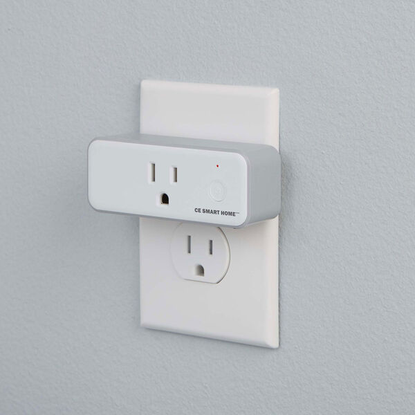 CE Smart Home White Plug-In Smart Outlet, image 4