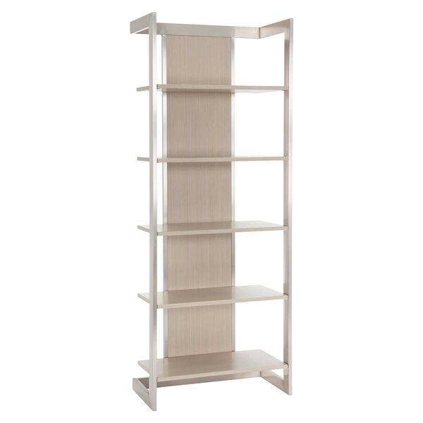 Paloma Natural and Stainless Steel Etagere, image 2