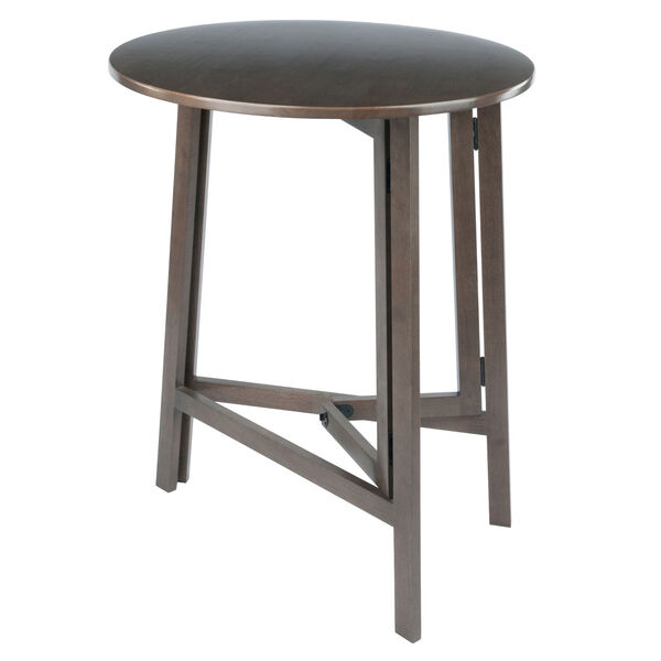 Torrence Oyster Gray High Round Table, image 5