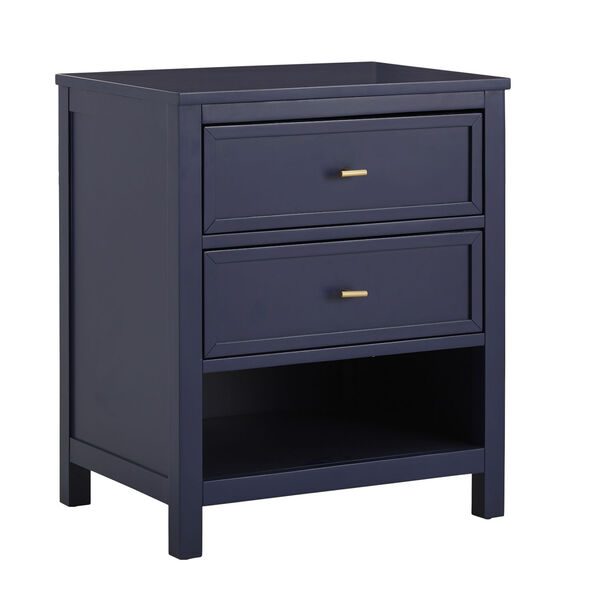 Shayna Blue Two-Drawer Nightstand, image 1