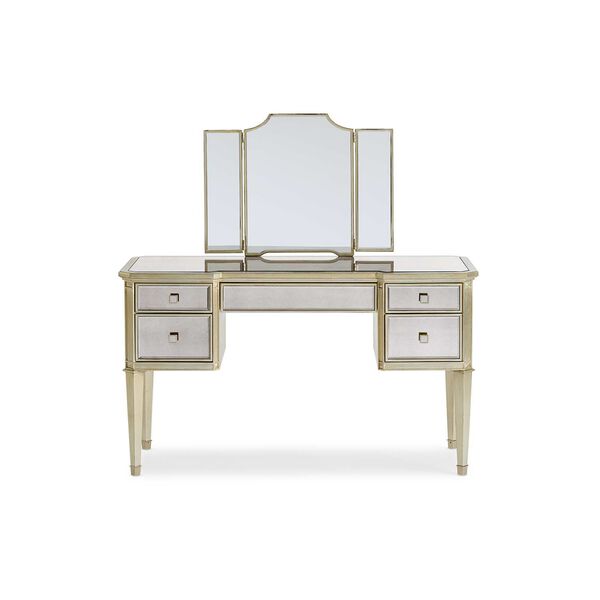 Caracole Classic Auric Dresser with Mirror, image 3