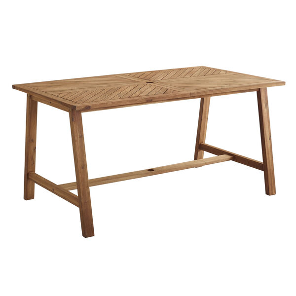 Vincent Brown Outdoor Dining Table, image 3