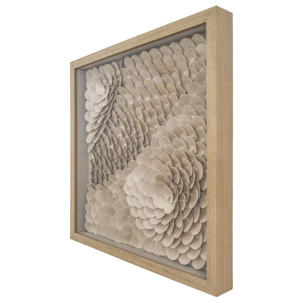 Beige and Gold 24-Inch Intricacy II Wall Art, image 2