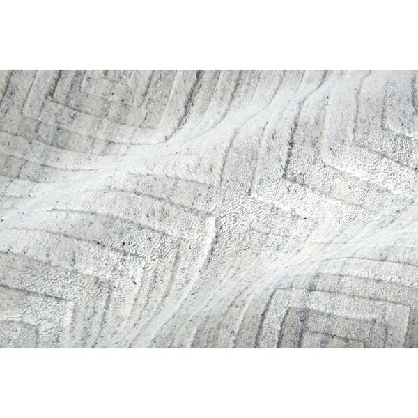 Redford Casual White Silver Rectangular 3 Ft. 6 In. x 5 Ft. 6 In. Area Rug, image 6