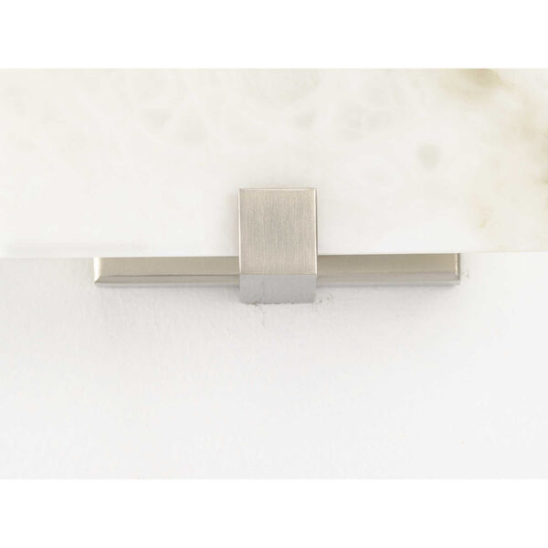 Brushed Nickel Eight-Inch ADA LED Wall Sconce, image 4