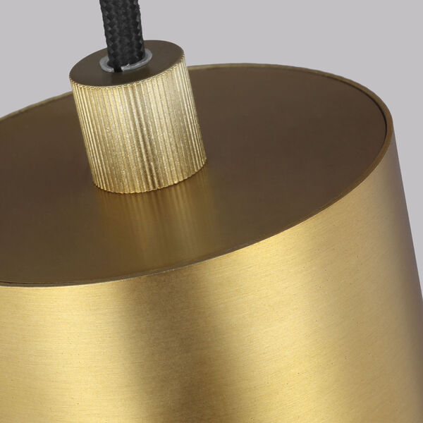Brynne Burnished Brass 14-Inch LED Pendant, image 3