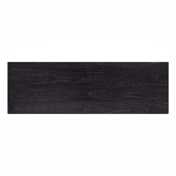 Halmstad Washed Black Wood Panel Six -Drawer Dresser, image 6