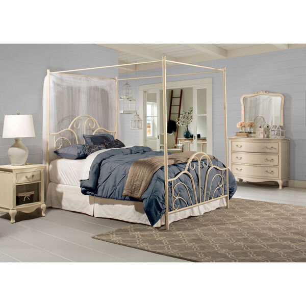 Dover Cream Full Bed with Frame, image 2