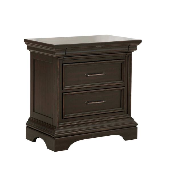 Caldwell Brown Two Drawer Nightstand, image 5