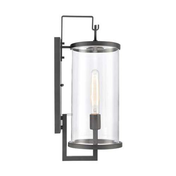 Hopkins Charcoal Black 20-Inch One-Light Outdoor Wall Sconce, image 4