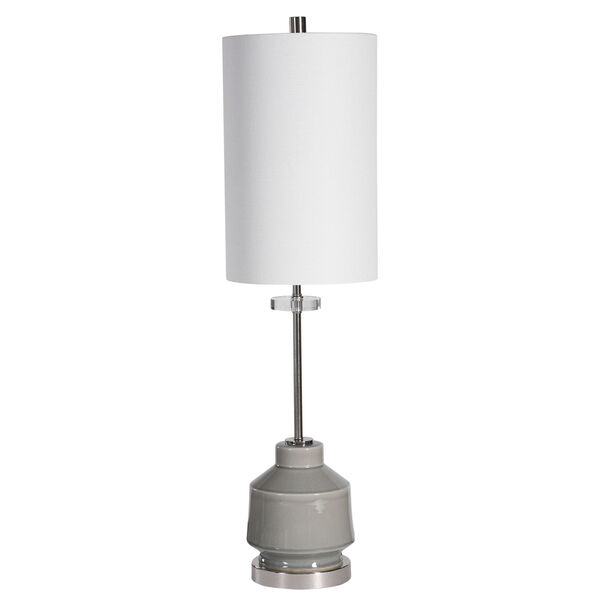 Porter Warm Gray One-Light Buffet Lamp, image 4