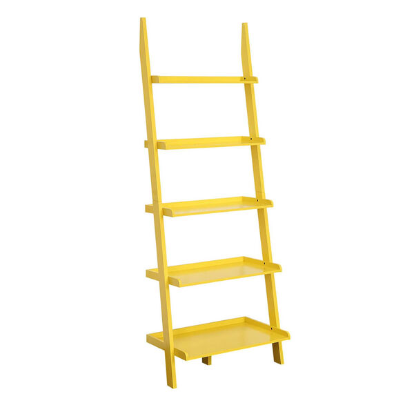 American Heritage Yellow Bookshelf Ladder, image 1
