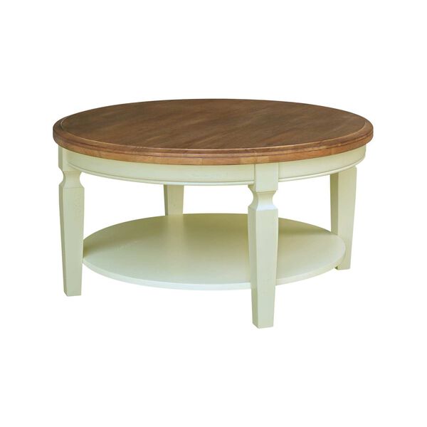 Vista Hickory Shell Round Coffee Table, image 5