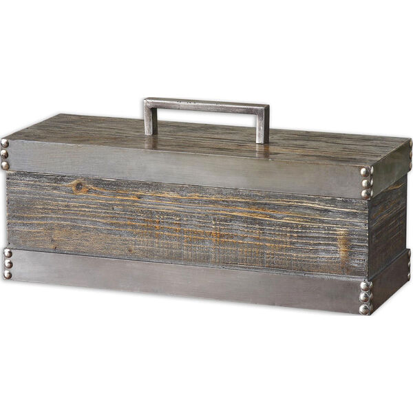 Lican Natural Wood Decorative Box, image 1