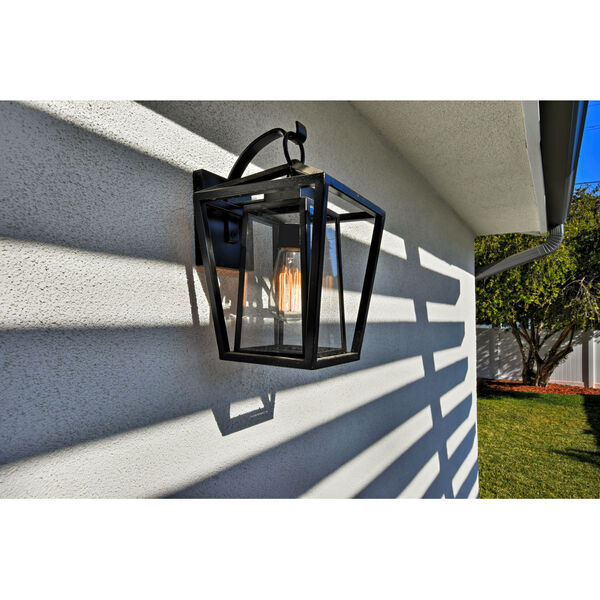 Artisan Black Eight-Inch One-Light Outdoor Wall Sconce, image 10