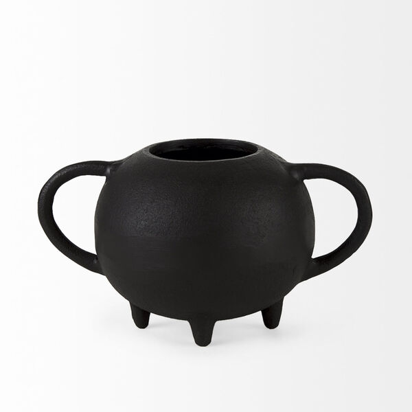Cryus Black Spherical Vase Decorative Object, image 2