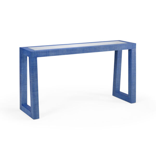Blue 60-Inch Gaston Console Table, image 1