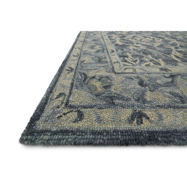 Crafted by Loloi Hawthorne Denim Rectangle: 3 Ft. 6 In. x 5 Ft. 6 In. Rug, image 2