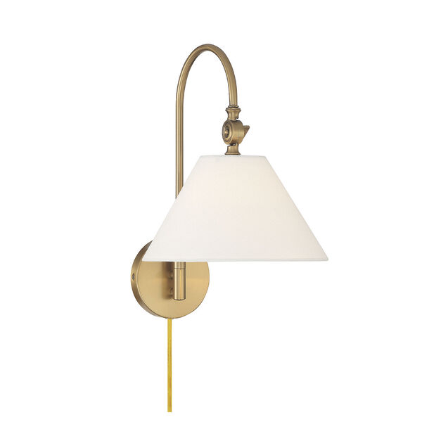 Lowry Natural Brass 16-Inch One-Light Wall Sconce, image 4