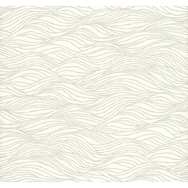 Candice Olson Botanical Dreams White Sand Crest Wallpaper, image 2
