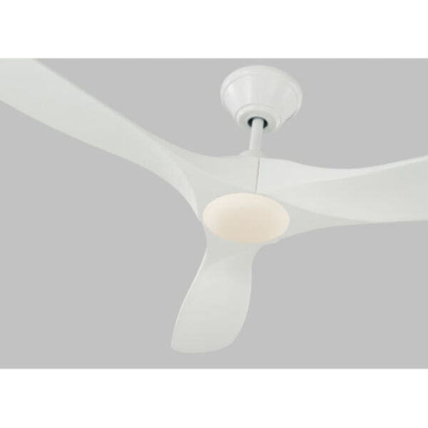 Maverick Matte White 70-Inch LED Ceiling Fan, image 3
