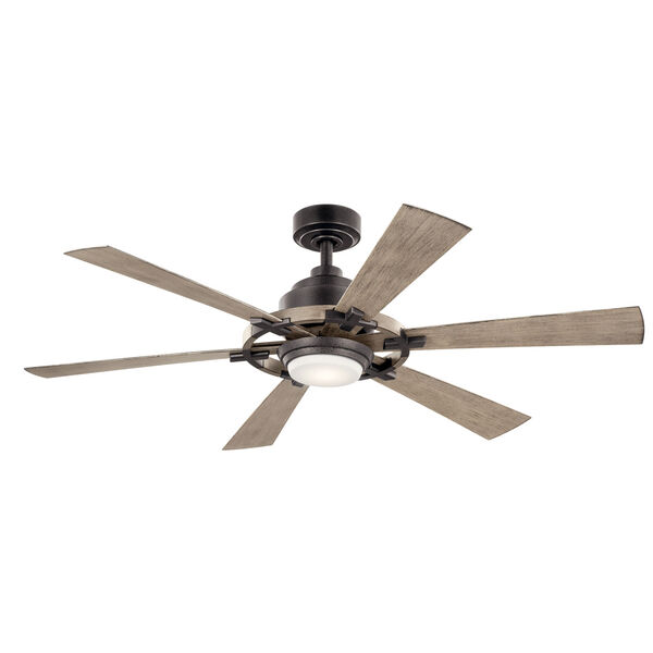 Gentry Lite Anvil Iron 52-Inch Integrated LED Ceiling Fan, image 1