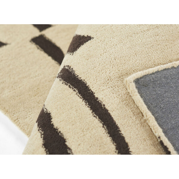 Simba Ivory and Brown Animal Patterned Area Rug, image 6