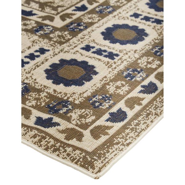 Foster Blue Gray Ivory Rectangular 6 Ft. 5 In. x 9 Ft. 6 In. Area Rug, image 5