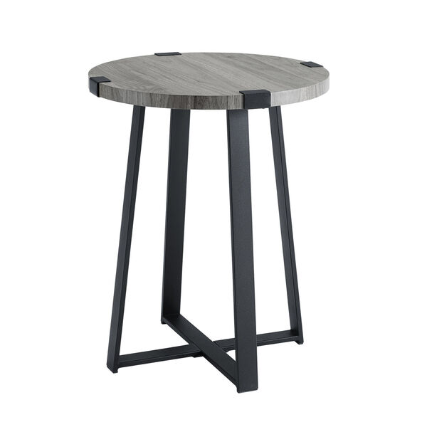 Slate Grey Side Table, image 2