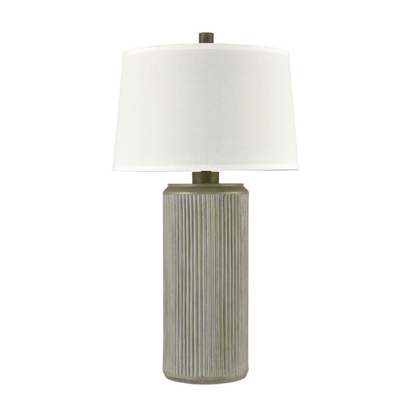 Fabrello Gray Polished Concrete One-Light Table Lamp, image 2