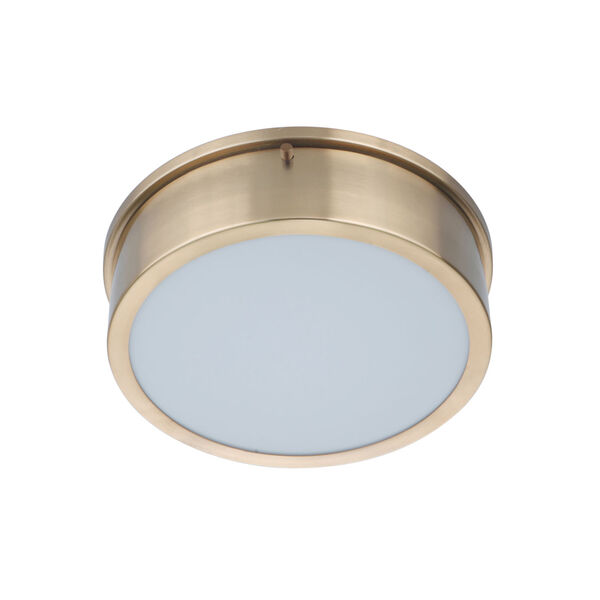 Fenn Satin Brass 11-Inch LED Flushmount, image 2