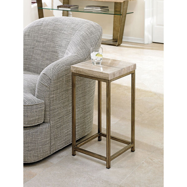 Laurel Canyon Brown Ashcroft Accent Table, image 2