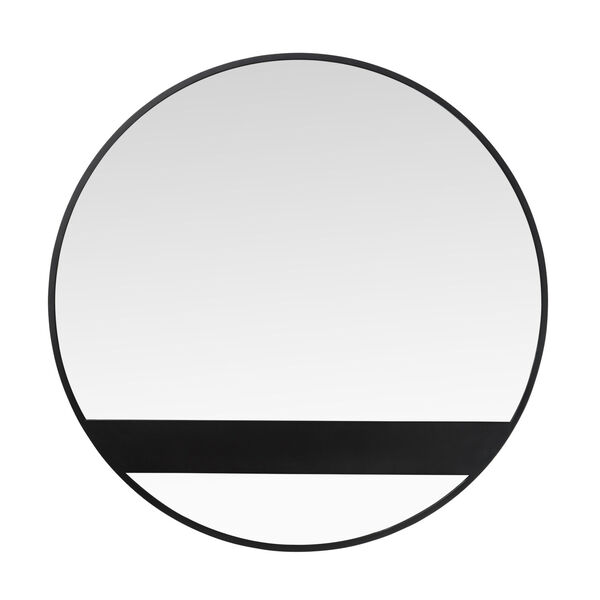 Cadet Black Wall Mirror, image 1