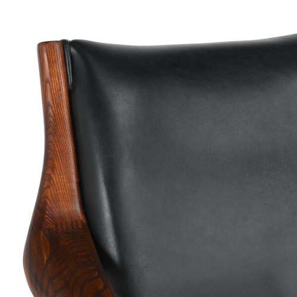 Finley Black and Brown Club Chair, image 5