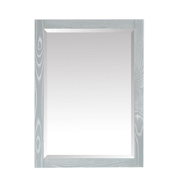 Riley Sea Salt Gray Finish 24-Inch Mirror, image 1