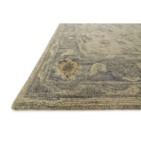 Crafted by Loloi Hawthorne Grey Rectangle: 2 Ft. 3 In. x 3 Ft. 9 In. Rug, image 2