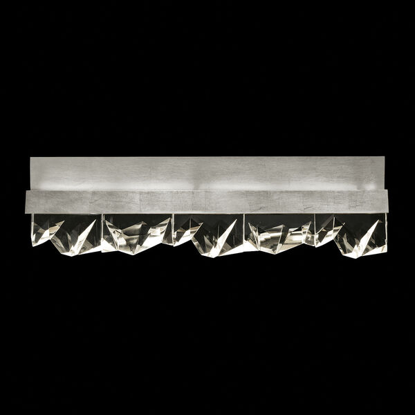 Strata Silver Four-Light LED Wall Sconce, image 1