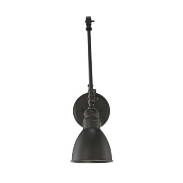 Knox Matte Black One-Light Wall Sconce, image 4